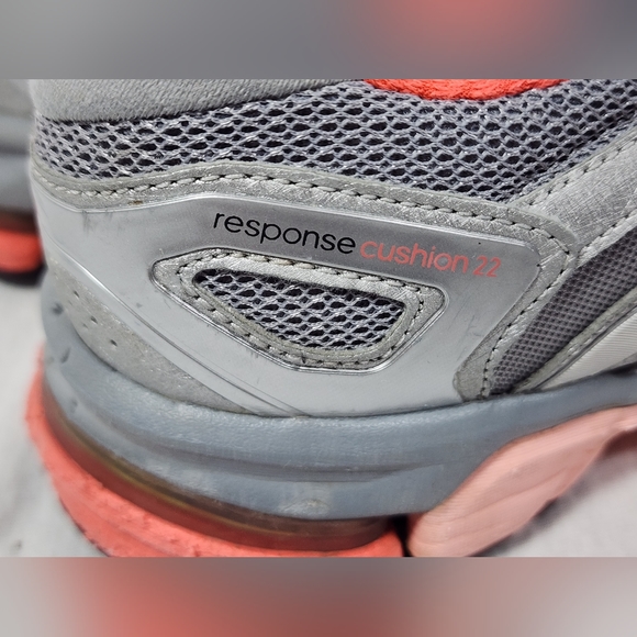 ADIDAS RESPONSE  CUSHION 22 WOMEN'S RUNNING SNEAKERS SIZE 8 GRAY - Picture 16 of 16